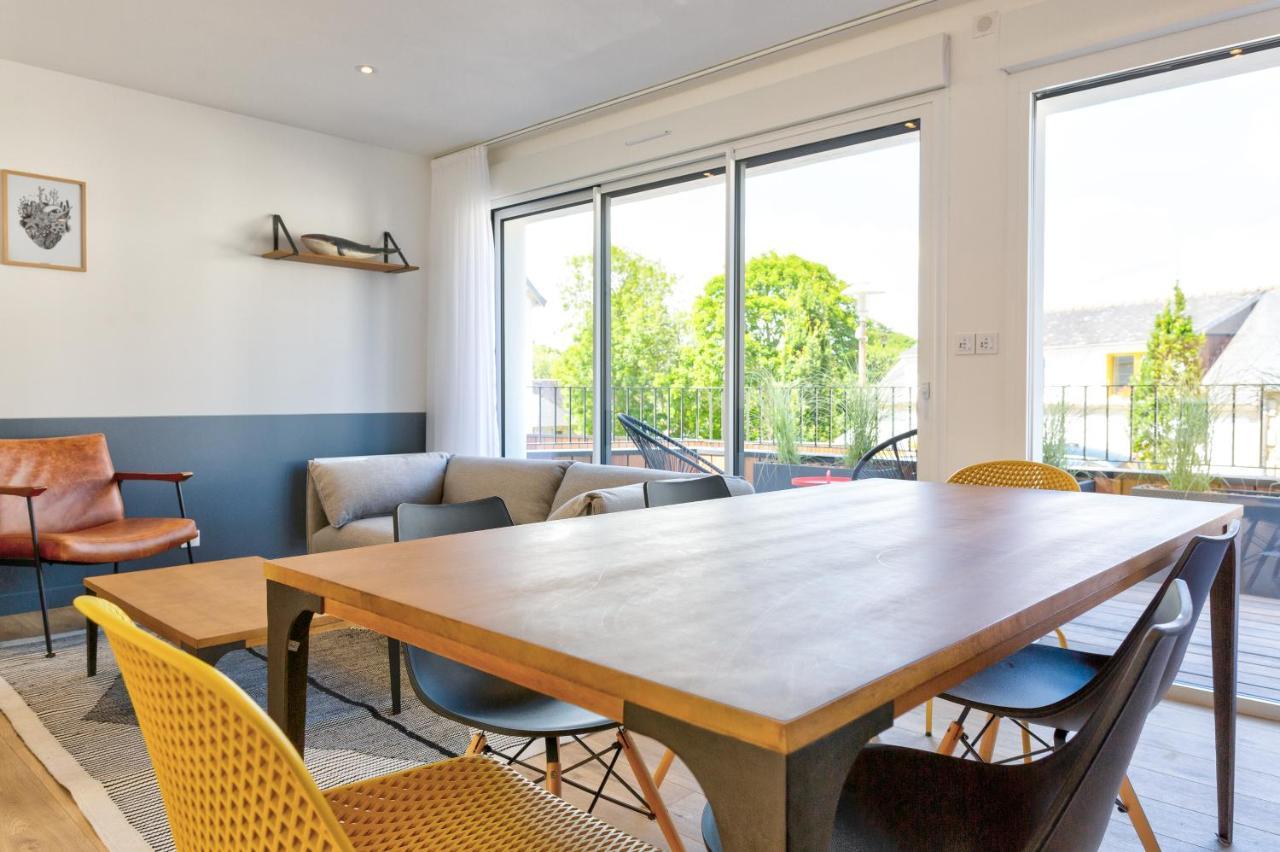 Residence Du Phare - 4 Appartements - 2 Chambres - Vue Mer Ou Terrasse Combrit Exterior photo