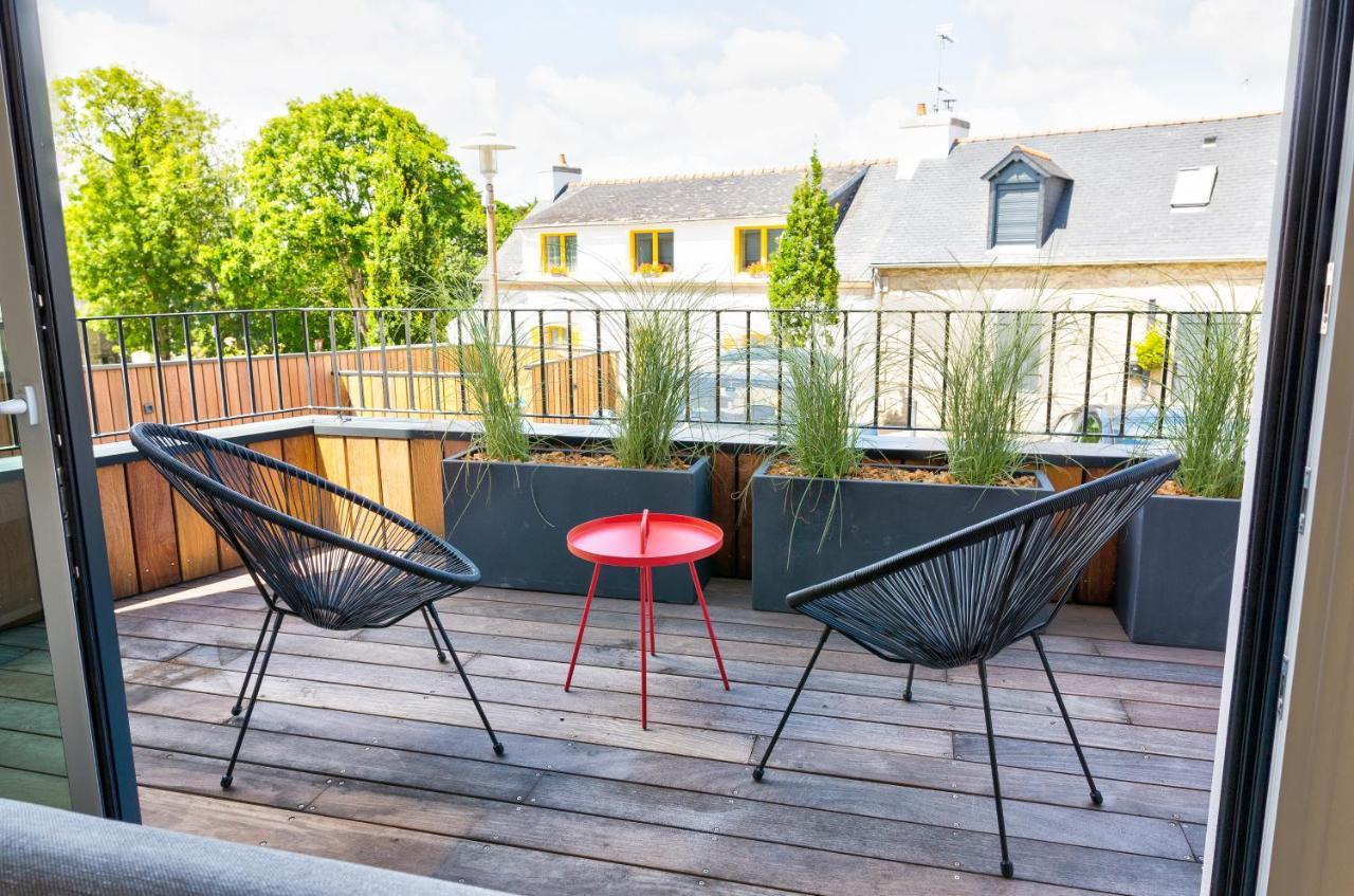 Residence Du Phare - 4 Appartements - 2 Chambres - Vue Mer Ou Terrasse Combrit Exterior photo